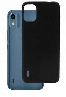 Etui do Nokia C12 TA-1535 Jelly Case czarne MATT Futerał Pokrowiec Obudowa - Etui i futerały do telefonów - miniaturka - grafika 1
