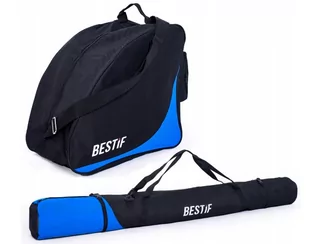 Zestaw pokrowców na narty i buty Bestif - Sporty zimowe - akcesoria - miniaturka - grafika 1