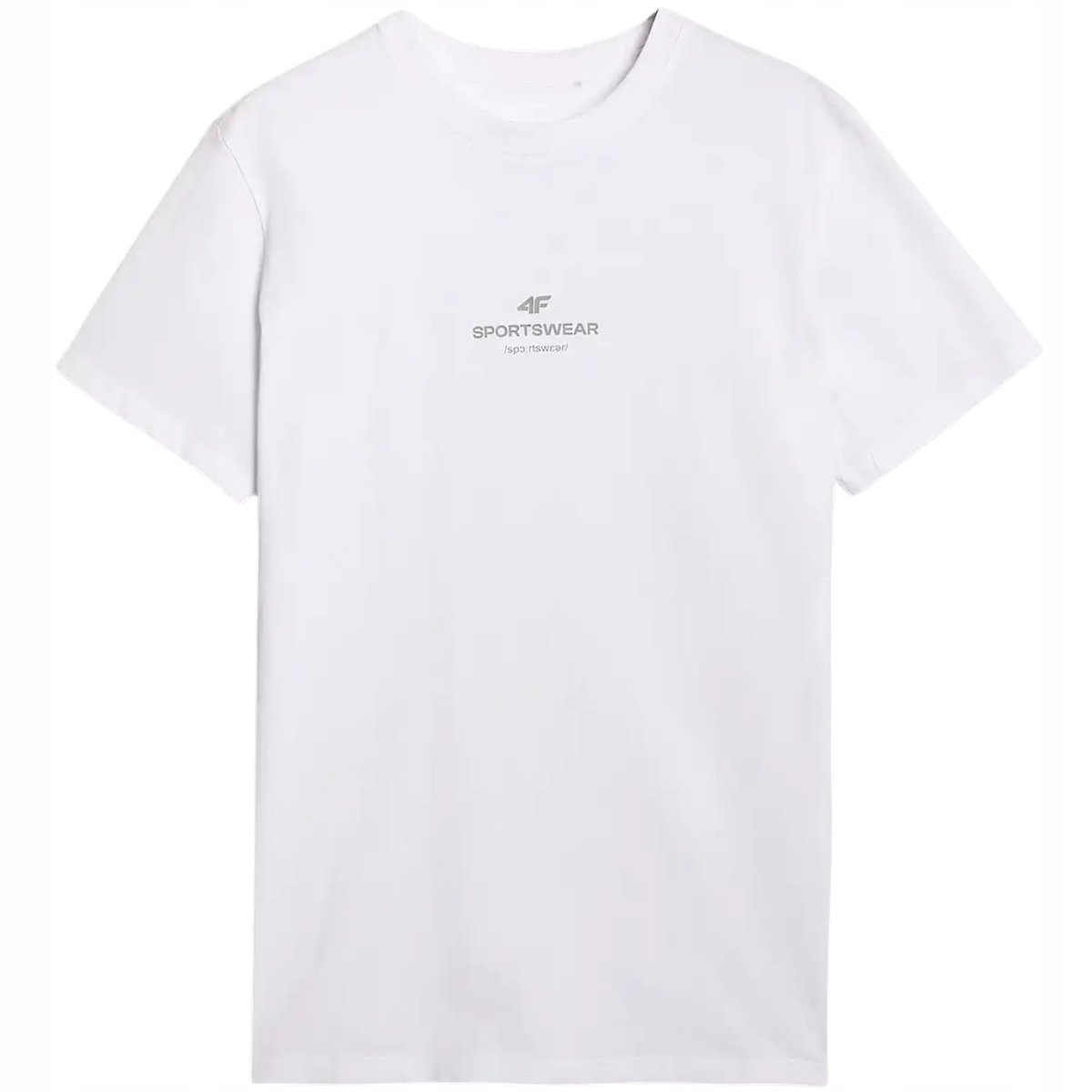 4F T-SHIRT MĘSKI M2961 BIAŁY M