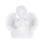 Figurki dekoracyjne - Aniołek świecący na 7 kolorów 15 cm - miniaturka - grafika 1