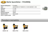 Akcesoria pneumatyczne - BOSTITCH F31090Q GWOŹDZIE F 3,10x90 mm 4050 szt. - miniaturka - grafika 1