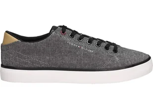 Tommy Hilfiger Półbuty FM0FM04945 44 TH Hi Vulc Lov Chambray - Półbuty męskie - miniaturka - grafika 1