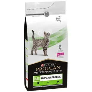 Purina Veterinary Diets Hypoallergenic HA Feline 1,3kg 2437 - Suplementy i witaminy dla kotów - miniaturka - grafika 2