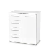 Komody - Komoda KM-2 Biały Lima Halmar Biały - miniaturka - grafika 1