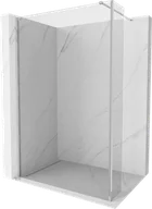 Ścianki i drzwi prysznicowe - Mexen Kioto ścianka prysznicowa Walk-in 95 x 40 cm, transparent, chrom - 800-095-212-01-00-040 - miniaturka - grafika 1