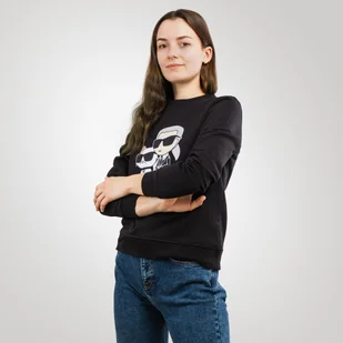 Karl Lagerfeld Bluza damska Karl Lagerfeld Ikonik 2.0 - Bluzy damskie - miniaturka - grafika 1