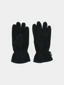 Rękawiczki dla dzieci - 4F Rękawiczki polarowe dziecięce - czarne S/M - miniaturka - grafika 1
