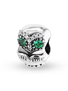 CHARM'S Srebrny charms z kryształami - Charmsy - miniaturka - grafika 1