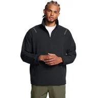 Bluzy męskie - Męska bluza treningowa Under Armour UA Unstoppable Anorak - czarny - miniaturka - grafika 1