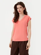 Koszulki i topy damskie - ONLY T-Shirt Free 15287041 Różowy Regular Fit - miniaturka - grafika 1