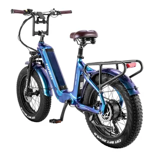 FAFREES F20 Master E-bike 20*4.0 inch Air Tire 500W Rear Drive 25km/h Max Speed 48V 22.5Ah Battery 140-160km Range -Blue - Rowery - miniaturka - grafika 5