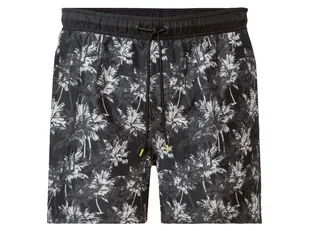 LIVERGY® Szorty kąpielowe męskie XXL (Czarny/wzorzysty, 3XL) - Kąpielówki męskie - miniaturka - grafika 1