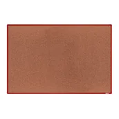 Tablice i flipcharty - boardOK Tablica korkowa boardOK, 180x120 cm, czerwona aluminiowa rama VOK180120-3300 - miniaturka - grafika 1