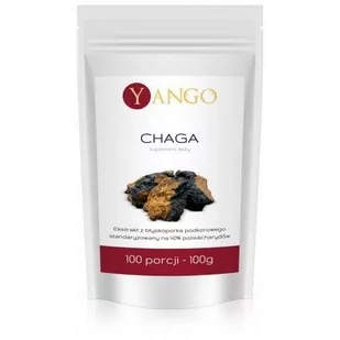 Yango Chaga - ekstrakt - 100 g Yango FB93-7787D - Zdrowa żywność - miniaturka - grafika 1