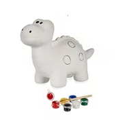 Sejfy i kasy pancerne - LitigoMeble SKARBONKA DINOZAUR II DO MALOWANIA MONEY $ - miniaturka - grafika 1