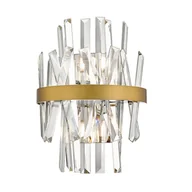 Lampy ścienne - Elegancki kinkiet do salonu W0567-02D-B57G z serii CONSTANTINOPLE - miniaturka - grafika 1