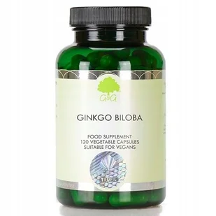 G&G, Ginkgo Biloba, 120 kaps. - Witaminy i minerały - miniaturka - grafika 1