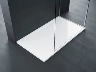 Novellini Custom Brodzik prostokątny 160x80 cm biały mat CU160804-79 - Brodziki prysznicowe - miniaturka - grafika 1