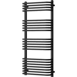 Mexen Apollo grzejnik łazienkowy 1210 x 550 mm, 641 W, czarny - W117-1210-550-00-70 - Grzejniki łazienkowe - miniaturka - grafika 1