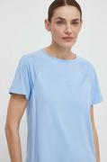 Koszulki sportowe damskie - The North Face t-shirt bawełniany damski kolor biały NF0A87EHFN41 - miniaturka - grafika 1