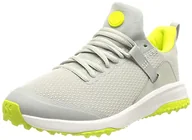Buty dla chłopców - PUMA Chłopięce Fusion Evo Jr. buty golfowe, High Rise Limepunch - 38.5 EU - miniaturka - grafika 1