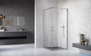 Radaway Premium Pro Kdd  kabina 100x100cm szkło przejrzyste 1017100-01-01L/1017100-01-01R - Kabiny prysznicowe - miniaturka - grafika 2