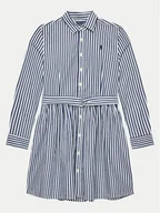 Sukienki i spódniczki dla dziewczynek - Polo Ralph Lauren Sukienka koszulowa 313934134003 Granatowy Regular Fit - miniaturka - grafika 1