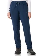 Spodnie damskie - CMP Damskie spodnie typu Pantalone Stretch Con Tecnologia Dry Function niebieski niebieski D46 - miniaturka - grafika 1