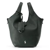 Torebki damskie - POLO RALPH LAUREN Polo Play Torba Skórzany 25 cm zielony - miniaturka - grafika 1
