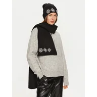 Apaszki i szaliki damskie - Szalik Guess AW5178 POL03 Czarny - miniaturka - grafika 1