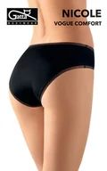 Majtki damskie - FIGI GATTA BIKINI VOGUE COMFORT NICOLE (kolor czarny, rozmiar M) - miniaturka - grafika 1