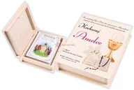 Pamiątka Pierwszej Komunii Świętej - Biblia w pudełku drewnianym EKO z nadrukiem UV - Pamiątka I Komunii Świętej - miniaturka - grafika 1