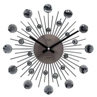 Zegary - Zegar ścienny JVD HT111.3 z kryształkami, średnica 36 cm - miniaturka - grafika 1