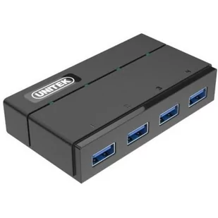 Unitek Hub 4x USB3.0 z funkcją ładowania (Y-HB03001) - Huby USB - miniaturka - grafika 1