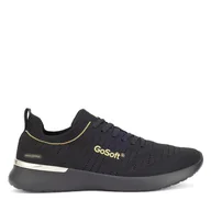 Sneakersy damskie - Sneakersy Go Soft WP-12A Czarny - miniaturka - grafika 1