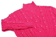 Swetry damskie - Nascita Damski sweter z golfem różowy XS/S, Rosa, XS - miniaturka - grafika 1