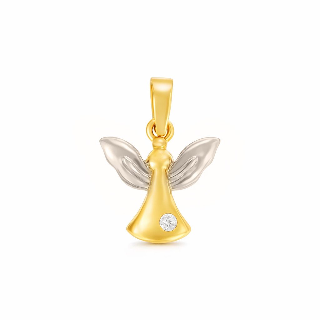 Złota zawieszka złota Aniołek pr. 585