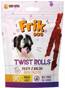 Przysmaki dla psów - Frik Dog Przysmaki Psa Twist Rolls Filety z Kaczki 75g DARMOWA DOSTAWA od 95zł +DO 3% ZWROTU W PROGRAMIE LOJALNOŚCIOWYM FPR-01-6977 - miniaturka - grafika 1