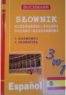 Słownik 3w1 hiszpańsko-polski polsko-hiszpański - Książki do nauki języka hiszpańskiego - miniaturka - grafika 1