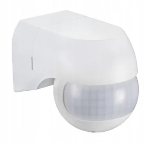 Zext Czujnik ruchu 800W 180° biały A01-ST06-PIR-BI - Czujniki ruchu i zmierzchu - miniaturka - grafika 1