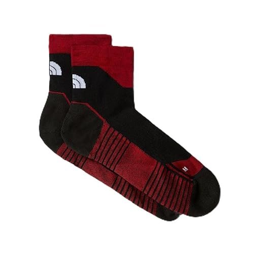 The North Face Uniseks Hiking Quarter Skarpety High Risk Red/Tnf Black S