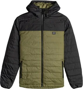 kurtka street zimowa męska BILLABONG SURF CHECK PUFFER Black Military - CRB0 - Kurtki męskie - miniaturka - grafika 1