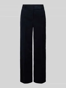 Spodnie w stylu Marleny Dietrich z mieszanki bawełny - Spodnie damskie - miniaturka - grafika 1