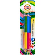 Kredki, ołówki, pastele i pisaki - Koh-I-Noor Kredki Jumbo Duo 10 kolorów - miniaturka - grafika 1