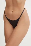 Majtki damskie - Diesel stringi UFST-OVAL-D-STRING kolor czarny A15223.0HPAK - miniaturka - grafika 1