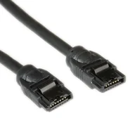 Kable komputerowe i do monitorów - ROLINE 11.03.1552 kabel SATA 0,5 m SATA 7-pin Czarny, Czarny 11.03.1552 - miniaturka - grafika 1