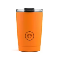 Zestawy naczyń dla dzieci - Cool Bottles Kubek termiczny 330 ml Triple cool Vivid Orange - miniaturka - grafika 1