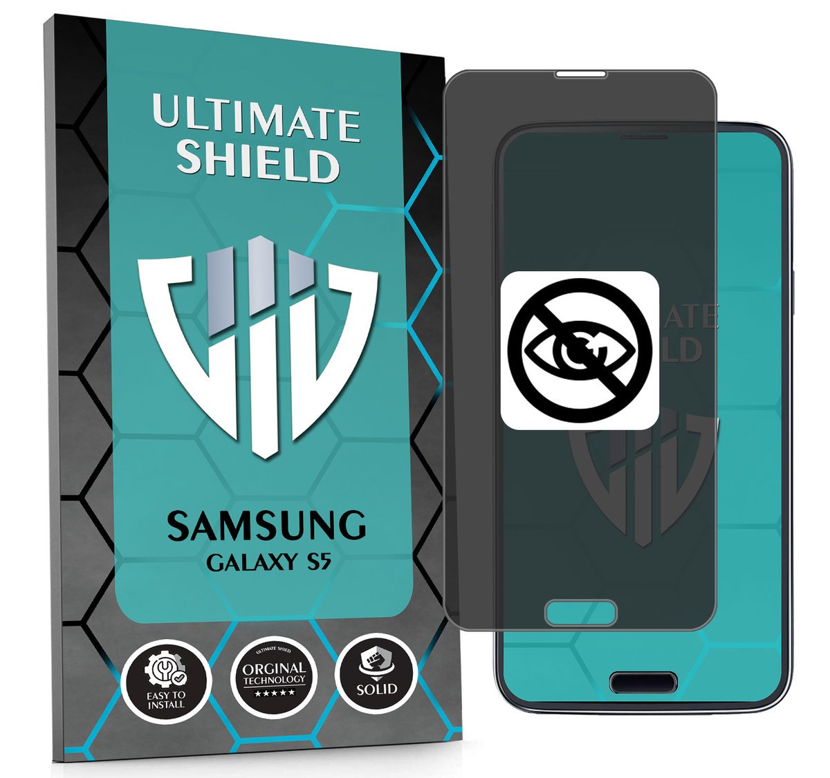 NAJLEPSZA FOLIA 5D ANTYSZPIEGOWSKA DO SAMSUNG GALAXY S5 HYDROŻELOWA MATOWA