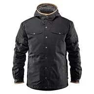 Kurtki męskie - Fjallraven Kurtka męska Greenland No. 1 Down Jacket M Sport Jacket czarny czarny L - miniaturka - grafika 1