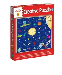 Lisciani Giochi LUDATTICA Kreatywne puzzle - W kosmosie 494658 - Puzzle - miniaturka - grafika 2